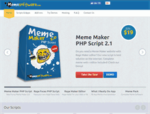 Tablet Screenshot of memesoftware.com
